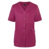 Ladies Work Smock With Press Studs - Essential Gheddi