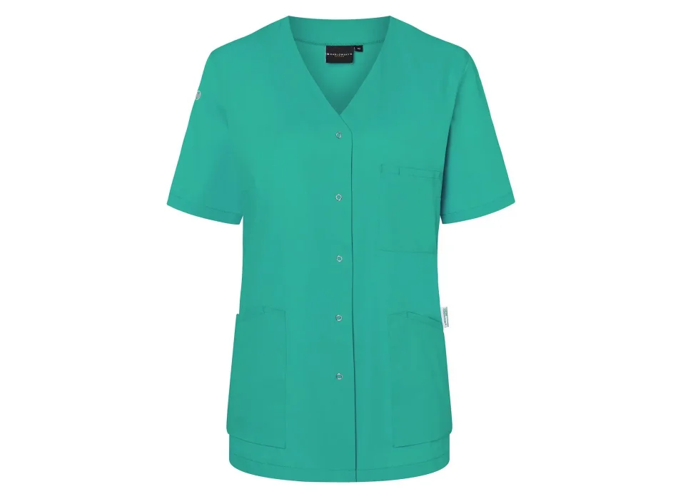 Ladies Work Smock With Press Studs - Essential Gheddi