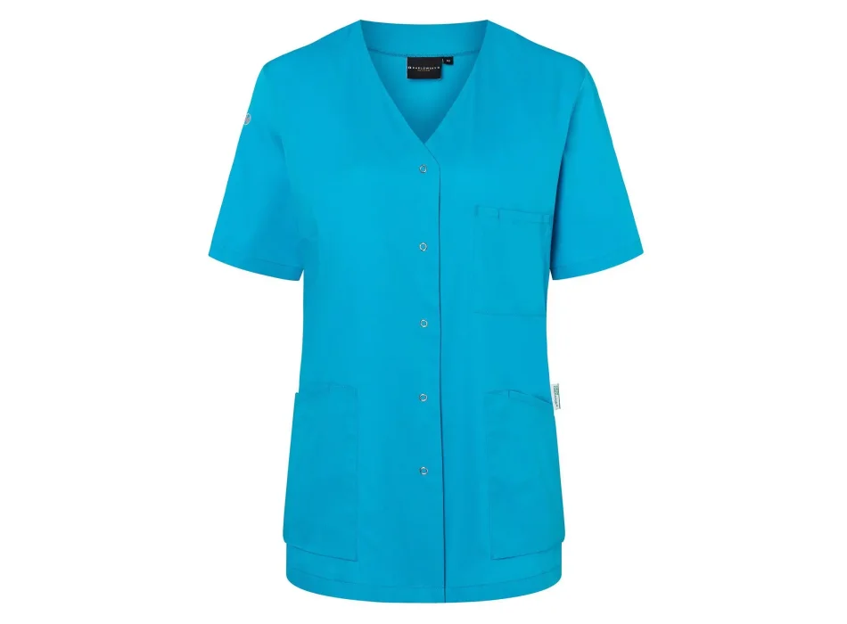 Ladies Work Smock With Press Studs - Essential Gheddi