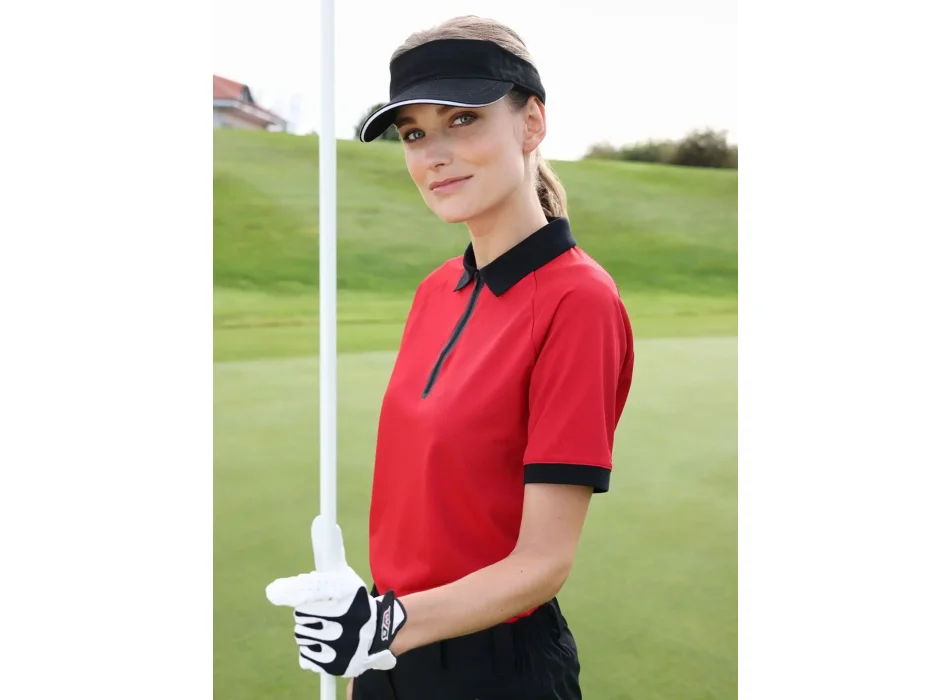 Ladies' Zip-Polo Gheddi