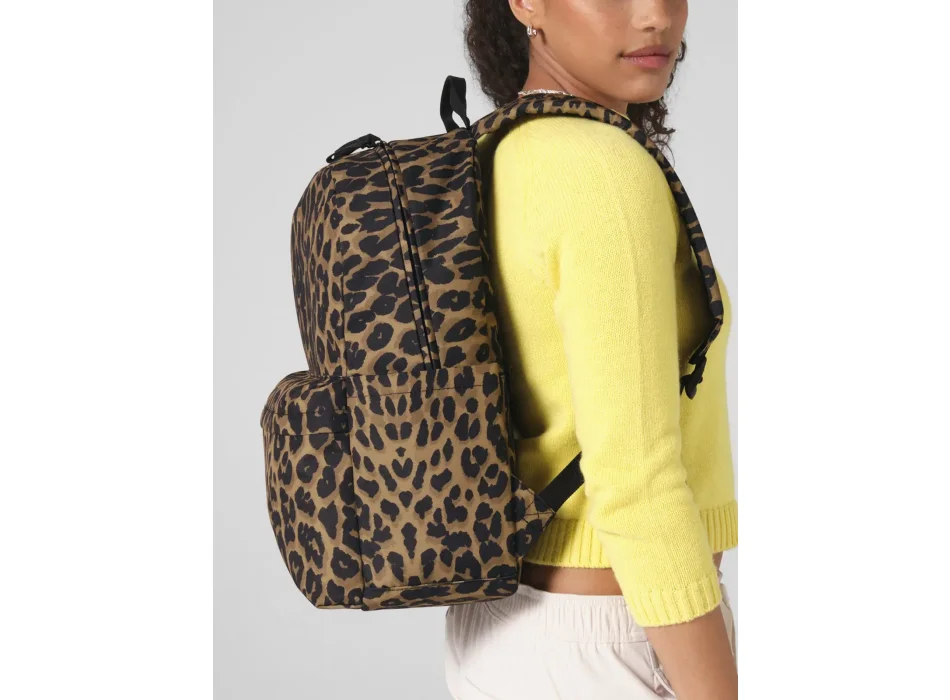Leopard Print Backpack Gheddi