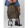 Leopard Print Mini Backpack Gheddi
