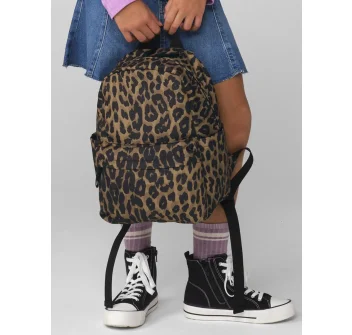 Leopard Print Mini Backpack Gheddi
