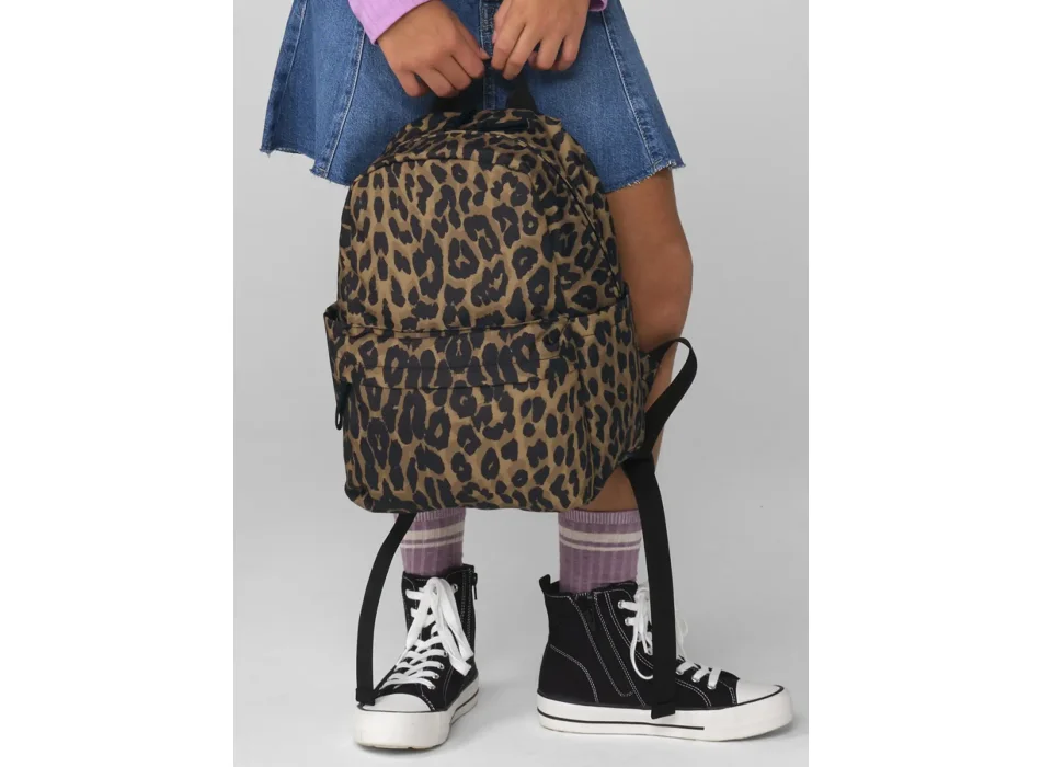 Leopard Print Mini Backpack Gheddi