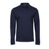 Luxury Stretch Long Sleeve Polo Gheddi