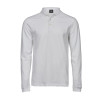 Luxury Stretch Long Sleeve Polo Gheddi
