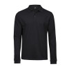 Luxury Stretch Long Sleeve Polo Gheddi