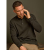 Luxury Stretch Long Sleeve Polo