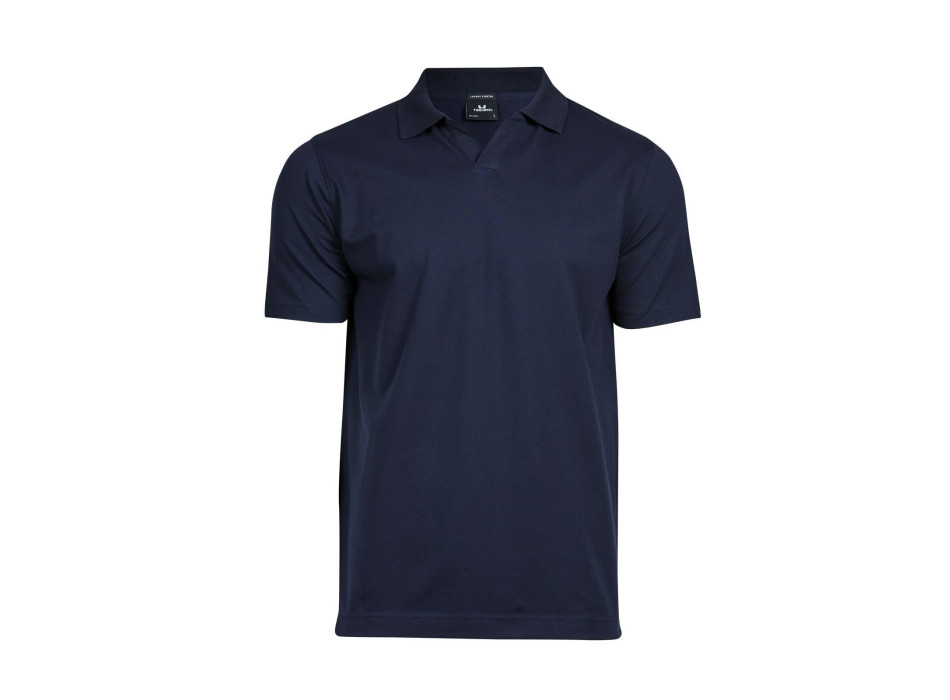 Luxury Stretch V-Neck Polo Gheddi