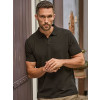 Luxury Stretch V-Neck Polo Gheddi