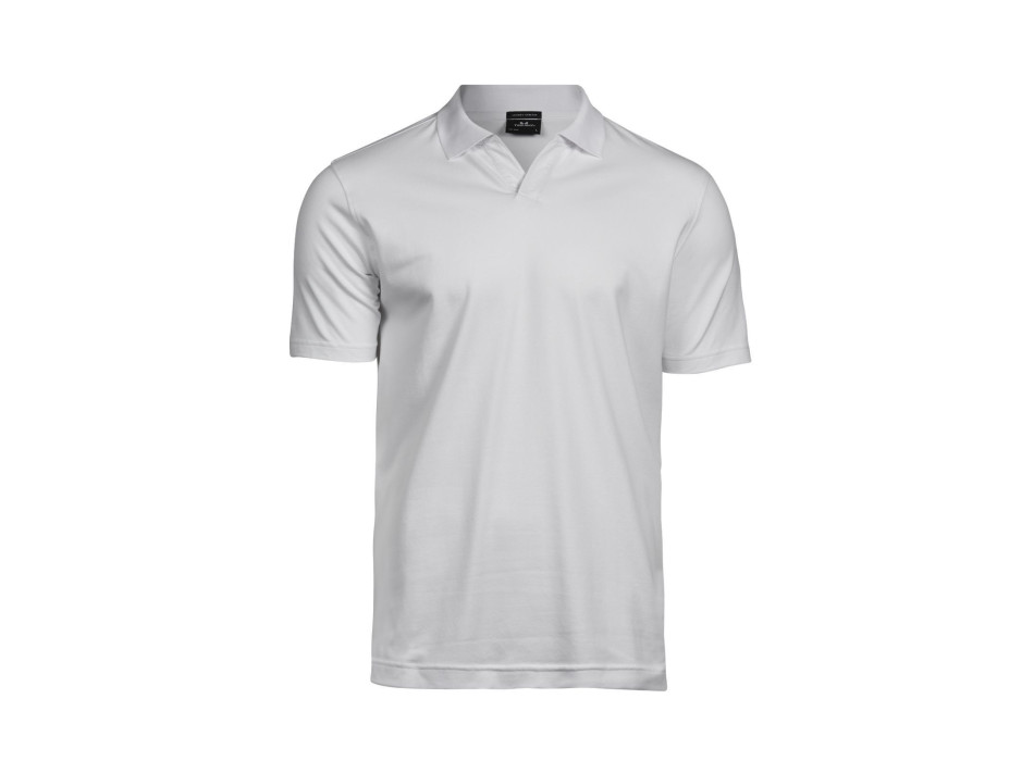 Luxury Stretch V-Neck Polo Gheddi