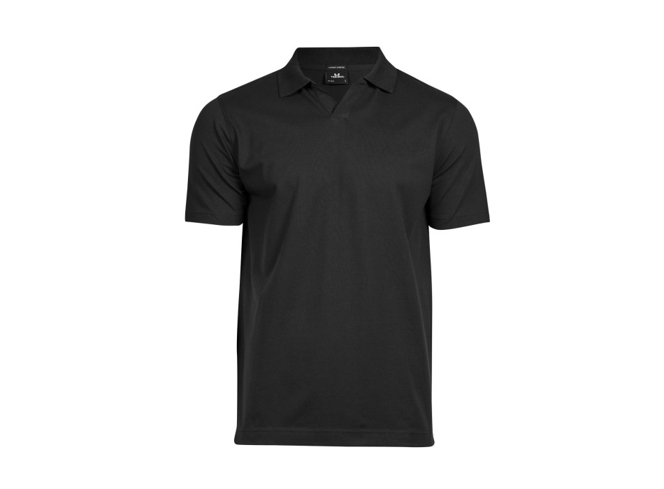 Luxury Stretch V-Neck Polo Gheddi