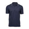 Luxury Stripe Stretch Polo Gheddi