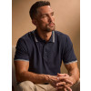 Luxury Stripe Stretch Polo Gheddi