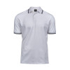 Luxury Stripe Stretch Polo Gheddi