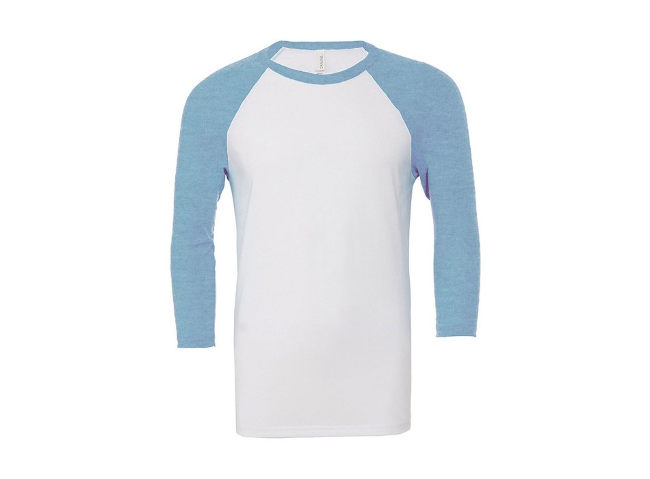 Unisex 3/4 Sleeve Baseball Tee