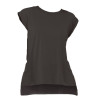 Women's Flowy Muscle Tee with Rolled Cuff