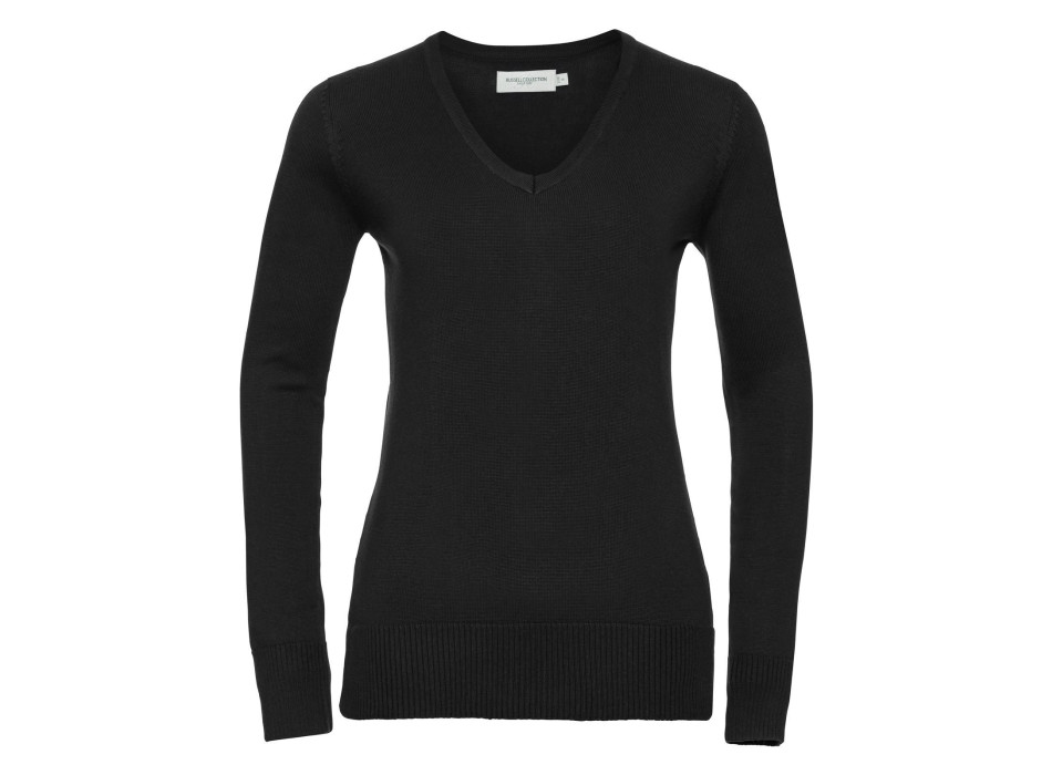 Maglione donna scollo a V Gheddi