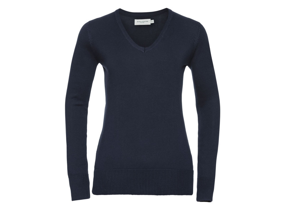 Maglione donna scollo a V Gheddi