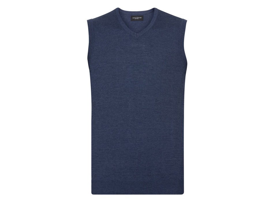 Adults' V-Neck Sleeveless Knitted Pullover