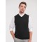 Maglione Gilet Adults V-Neck Knitted
