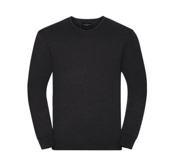 Men's V-Neck Knitted Pullover