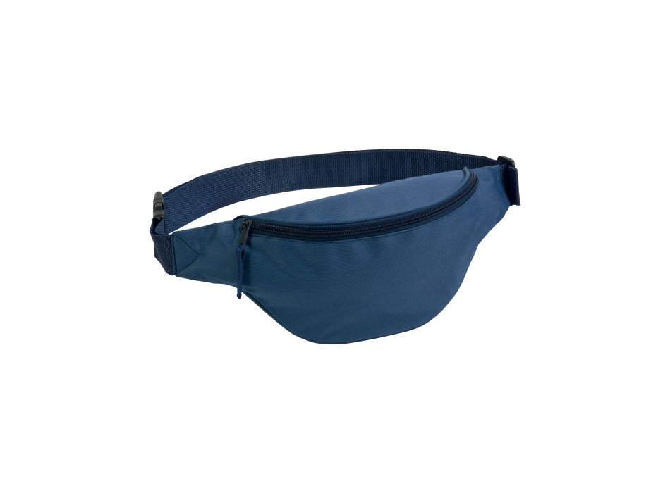Marsupio in poliestere 600d con 1 tasca, cintura regolabile con chiusura a clip