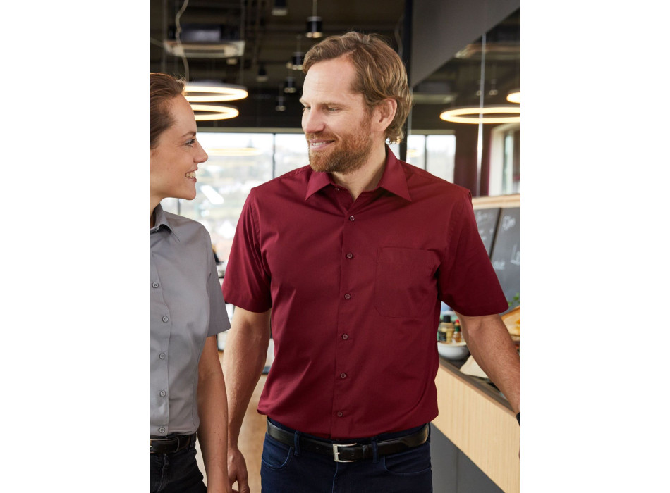 Men's Business Shirt Shortsleeve