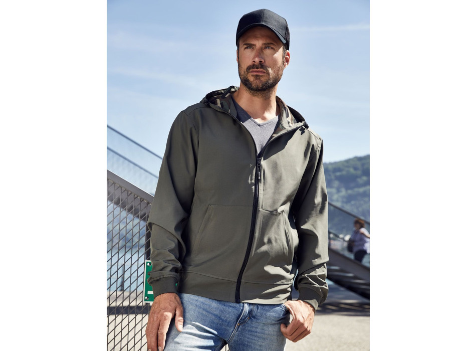 Men's Hooded Softshell Jacket