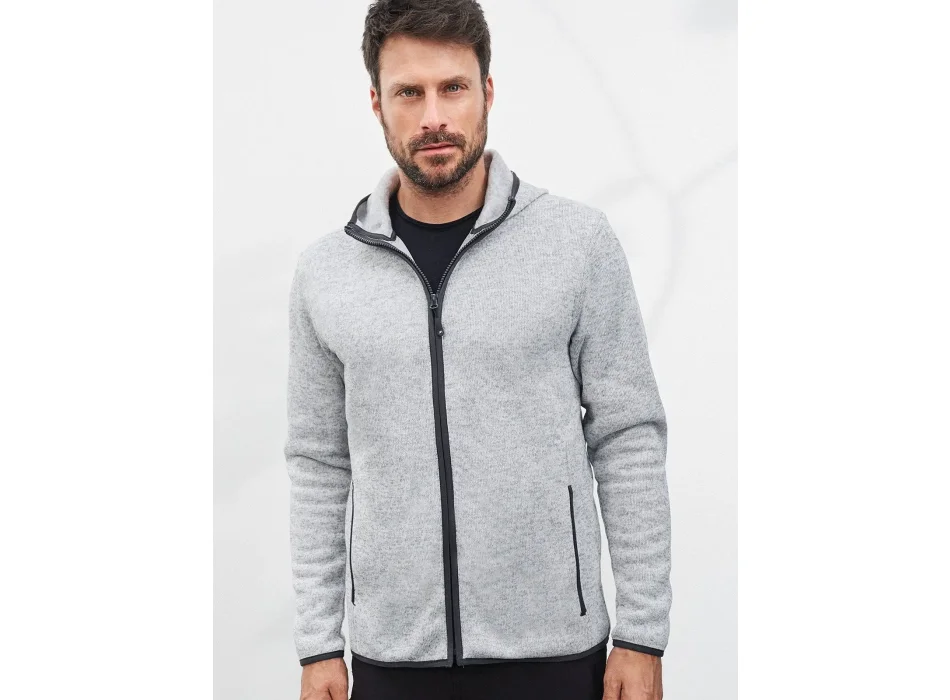 Men's Knitted Fleece Hoody Gheddi