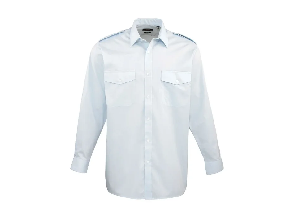 Men's Long Sleeve Pilot Shirt Gheddi