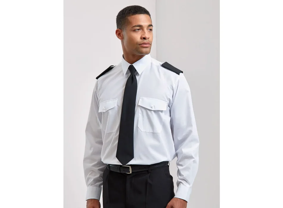 Men's Long Sleeve Pilot Shirt Gheddi