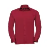 Men's Long Sleeve PolyCotton Poplin Shirt Gheddi