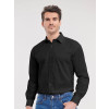 Men's Long Sleeve Pure Cotton Poplin Shirt