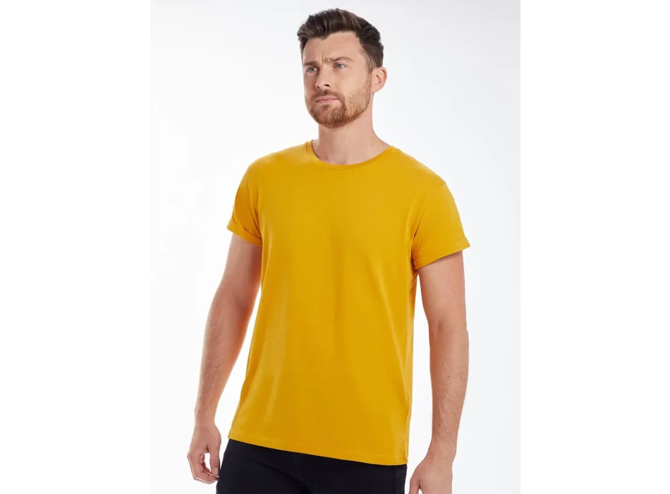 Men's Organic Roll Sleeve T Gheddi