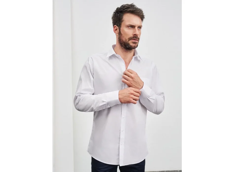 Men's Shirt Longsleeve Poplin Gheddi