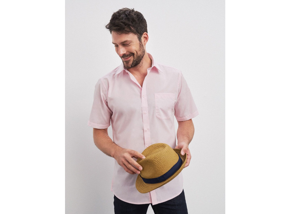 Men's Shirt Short sleeve Poplin Gheddi