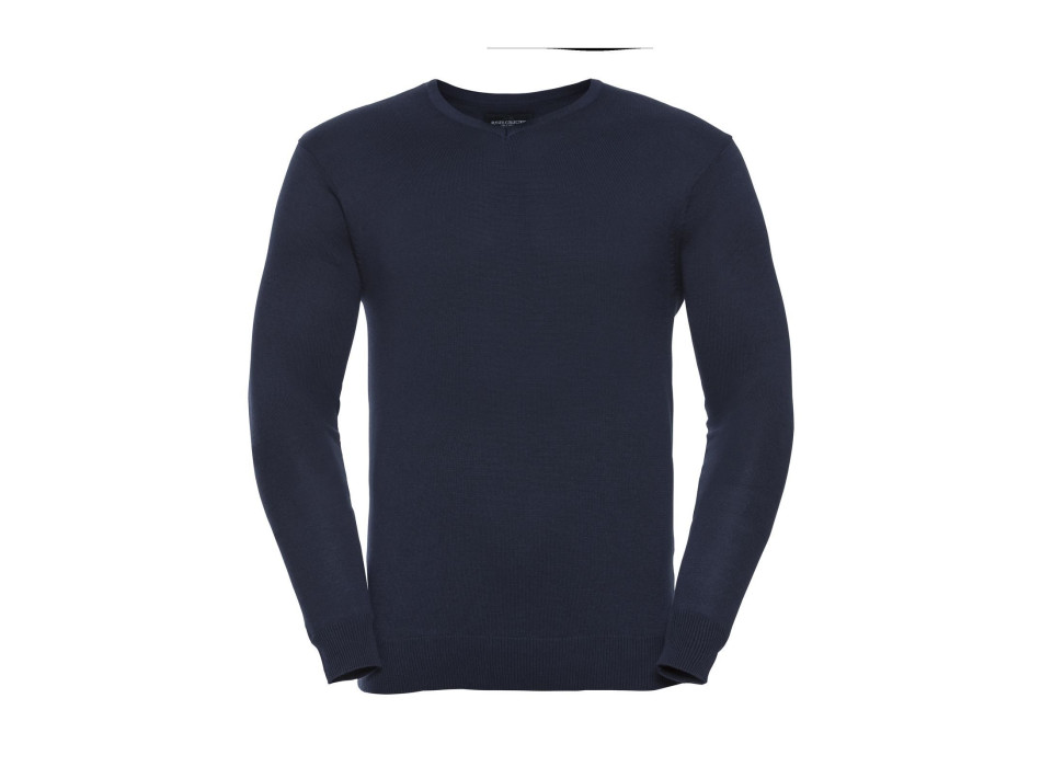 Men's V-Neck Knitted Pullover Gheddi