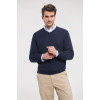 Men's V-Neck Knitted Pullover Gheddi