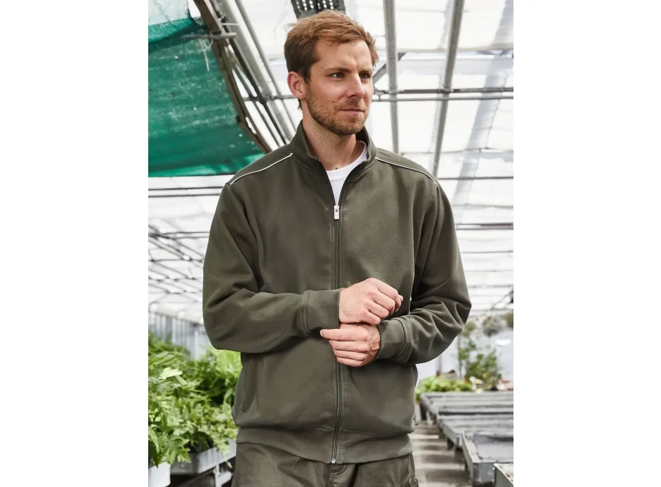 Men's Workwear Sweat-Jacket - Solid Gheddi