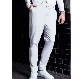 Mens Chino Trouser Modern Stretch Gheddi