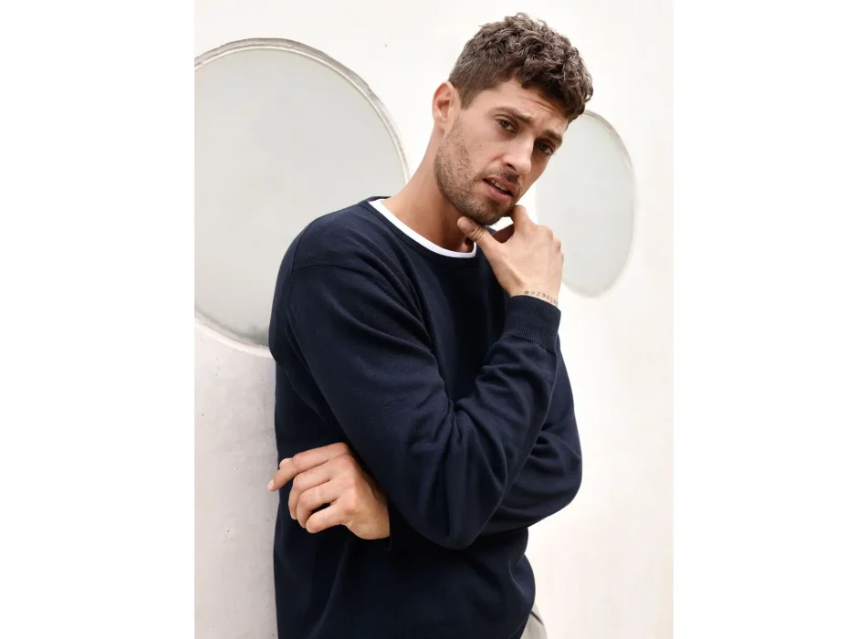 Mens' Round-Neck Pullover Gheddi