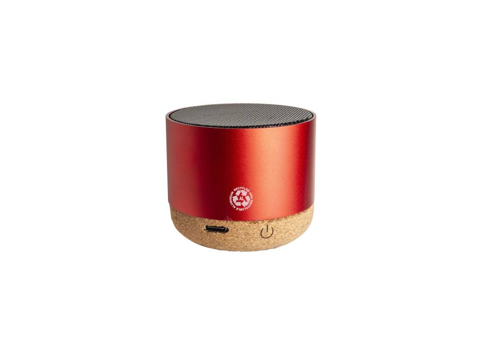 Mini altoparlante Bluetooth con base in sughero