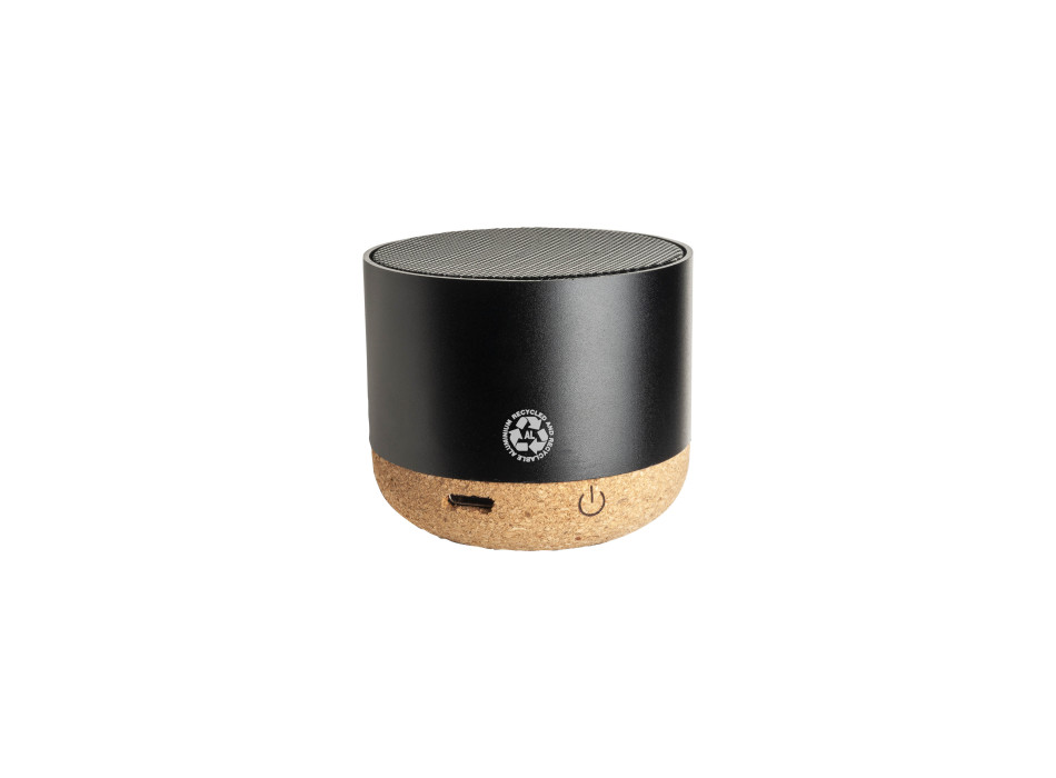 Mini altoparlante Bluetooth con base in sughero