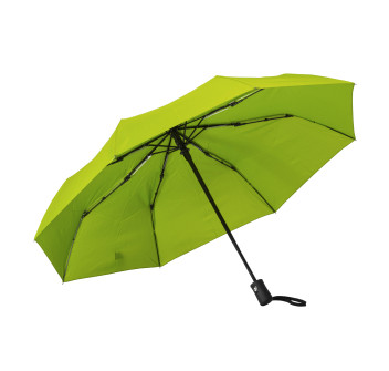 Mini ombrello apri-chiudi a pulsante in Polyester seta, inserito in guaina