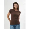Moon Organic T-shirt Women Gheddi