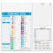 Calendario Olandese Multicolor Notes 2026
