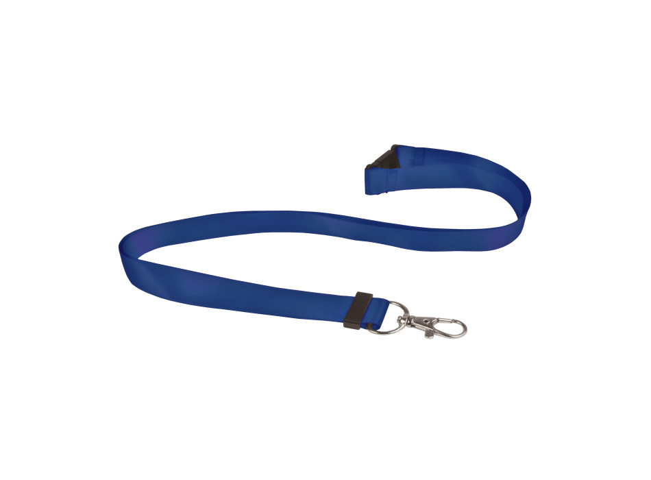 Nastro da collo con sgancio di sicurezza e moschettone