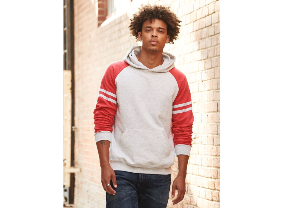 NuBlend Varsity Colour-Block Hooded Sweatshirt
