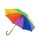 Ombrello automatico arcobaleno